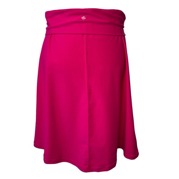 PrAna Avalon Swim Skirt Cover Up Bright Pink UPF 50+ Size Medium - Picture 4 of 16